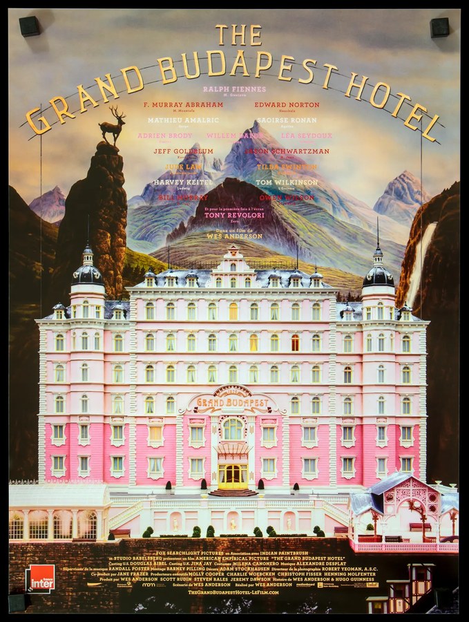 The Grand Budapest Hotel film poster